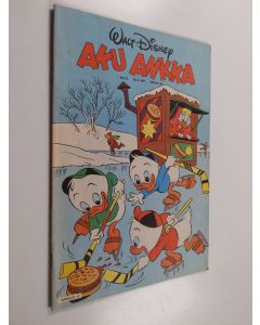 Kirjailijan Walt Disney käytetty teos Aku Ankka 12/1987
