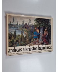 Kirjailijan Andreas Alariesto käytetty kirja Andreas Alarieston lapinkuvat = Andreas Alariestos lapplandsbilder = Pictures of Lapland by Andreas Alariesto