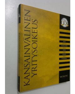 käytetty kirja Kansainvälinen yritysoikeus