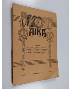 käytetty teos Aika nro 3/1907