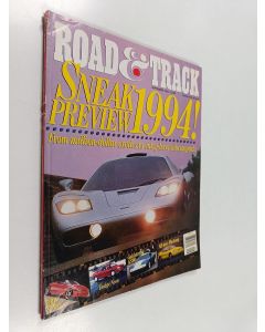 käytetty kirja Road & track 1993 vol 45, number 1
