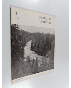 käytetty teos Suomen luonto 1/1962