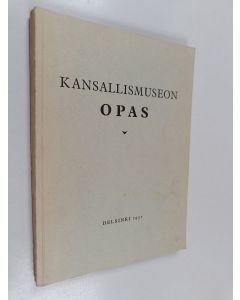 käytetty kirja Kansallismuseon opas