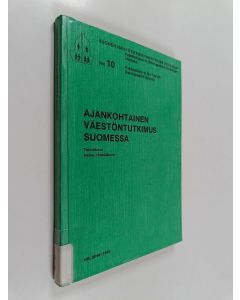 käytetty kirja Ajankohtainen väestöntutkimus Suomessa