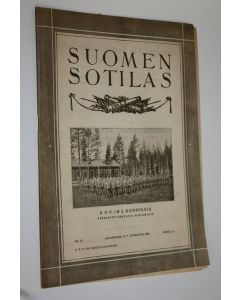 käytetty teos Suomen sotilas nro 37 : lauantaina 12 p. syyskuuta 1925