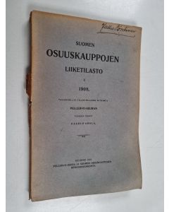 käytetty teos Suomen osuuskauppojen liiketilasto 1 1908
