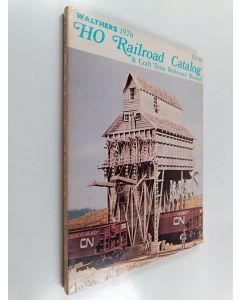 käytetty kirja Walthers 1976 ho railroad catalog & craft train reference manual