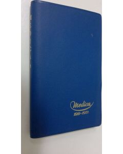 käytetty kirja Medican taskukalenteri 1971