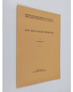 Kirjailijan Hj Mellin käytetty kirja Das Zeit-Raum-Problem