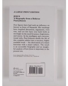 Kirjailijan Paul Johnson käytetty kirja Jesus: A Biography from a Believer (UUDENVEROINEN)