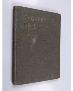 käytetty kirja Työväen kalenteri 1909