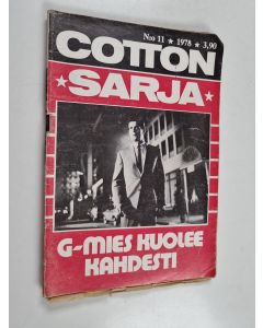 käytetty teos Cottonsarja 11/1978 : G-mies kuolee kahdesti