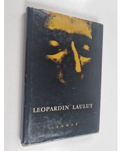 Kirjailijan Giacomo Leopardi käytetty kirja Giacomo Leopardin laulut