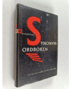 Kirjailijan Alva Strömberg käytetty kirja Strömbergs synonymordboken