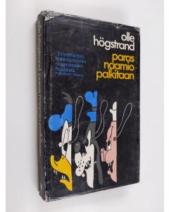 Kirjailijan Olle Högstrand käytetty kirja Paras naamio palkitaan