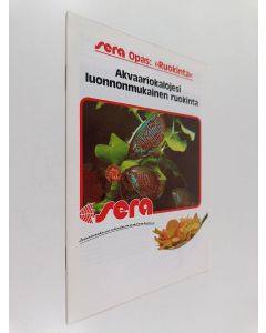 käytetty teos Akvaariokalojesi luonnonmukainen ruokinta