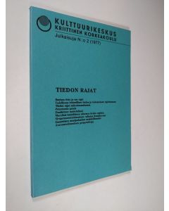 käytetty kirja Tiedon rajat