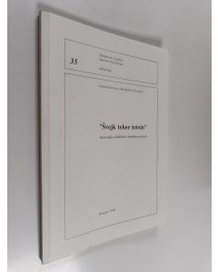 Kirjailijan Lenka Fárová käytetty kirja "Svejk tekee toisin" : suomalais-tšekkiläiset kirjallisuussuhteet