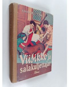 Kirjailijan Enid Blyton käytetty kirja Viisikko ja salakuljettajat