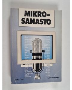 Kirjailijan Erkki Saarinen käytetty kirja Mikrosanasto