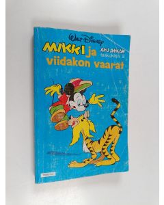Kirjailijan Walt Disney käytetty kirja Mikki ja viidakon vaarat