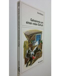 Kirjailijan Enid Blyotn käytetty kirja Geheimnis um einen roten Schuh (ERINOMAINEN)