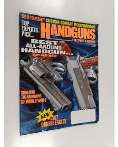 käytetty teos Handguns for sport & defence january 1992