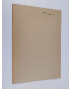 käytetty kirja Eripainos Lakimies-lehdestä v. 1966