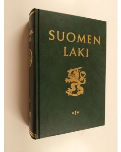 käytetty kirja Suomen laki 2009 1 osa