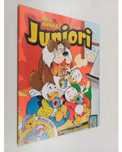 Kirjailijan Walt Disney käytetty teos Aku Ankka juniori 1/2018