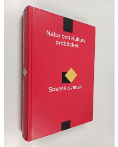 Kirjailijan Börje Cederholm käytetty kirja Spansk-svensk ordbok
