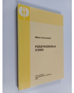 käytetty kirja Pääsykoekirja 2/2003