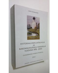 Kirjailijan Kirsti Reskalenko käytetty kirja Historiallinen jatkuvuus ja rakennussuojelu Venäjällä vuosina 1978-2000 : esimerkkinä Vanha Pihkova 1-2