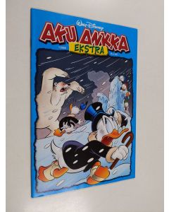 Kirjailijan Walt Disney käytetty kirja Aku Ankka Ekstra 1/2008