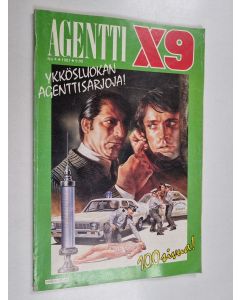 käytetty kirja Agentti X9 4/1987