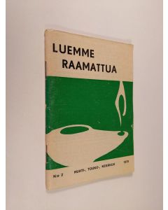 käytetty teos Luemme Raamattua