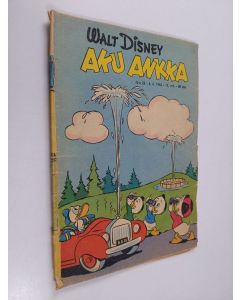 Kirjailijan Walt Disney käytetty teos Aku Ankka 23/1962