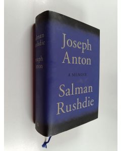 Kirjailijan Salman Rushdie käytetty kirja Joseph Anton - A Memoir
