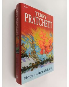 Kirjailijan Terry Pratchett käytetty kirja Maanalainen elefantti