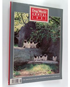 käytetty teos Dog world annual 1991