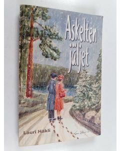 Kirjailijan Lauri Häkli käytetty kirja Askelten jäljet