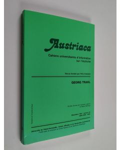 Kirjailijan Félix Kreissler käytetty kirja Austriaca : Cahiers universitaires dínformation sur I'Autriche