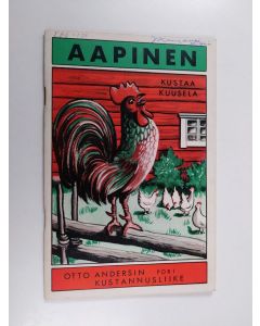 käytetty teos Kuva-aapinen lasten ensimmäistä opetusta varten : suppeampi laitos