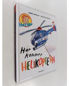 Kirjailijan Arne Norlin käytetty kirja Här kommer helikoptern