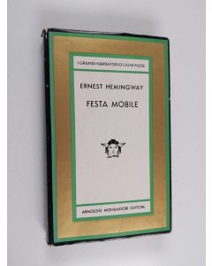 Kirjailijan Ernest Hemingway käytetty kirja Festa mobile