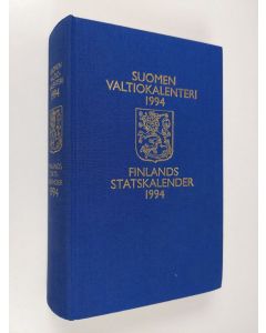 käytetty kirja Suomen valtiokalenteri 1994