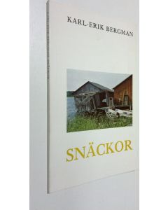 Kirjailijan Karl-Erik Bergman käytetty kirja Snäckor