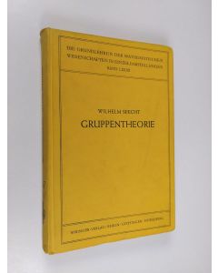 Kirjailijan Wilhelm Specht käytetty kirja Gruppentheorie