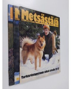 käytetty teos Metsästäjä 1-4 / 1982 (Numero 3 puuttuu)
