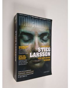 Kirjailijan Stieg Larsson käytetty kirja Män som hatar kvinnor : [en kriminalroman]